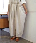 ハンドスモッキングコットンポプリン　サロペット